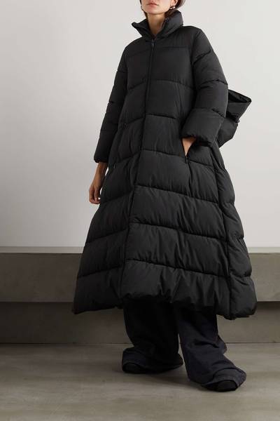 BALENCIAGA Oversized quilted padded shell coat outlook
