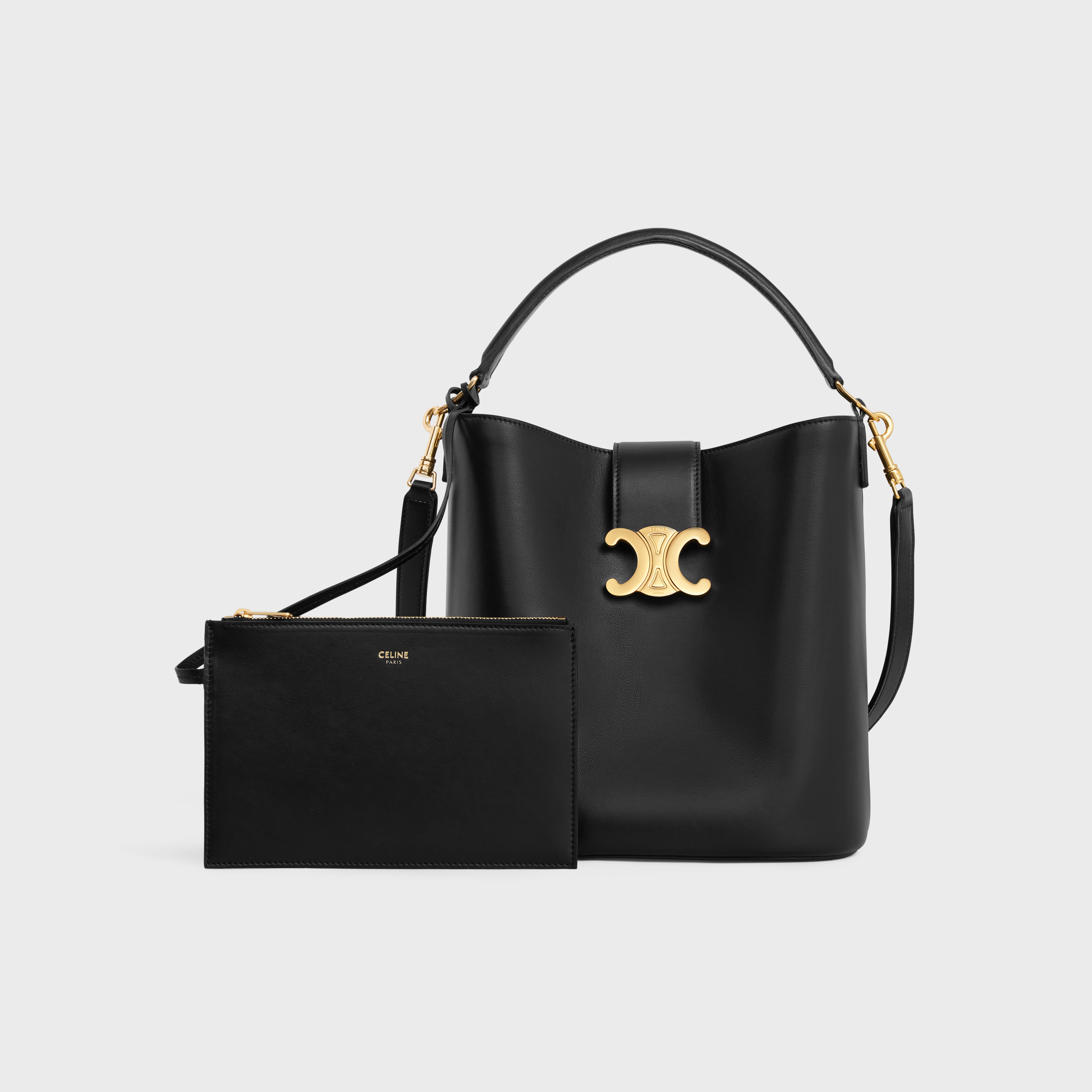 CELINE MEDIUM LOUISE BAG in SMOOTH CALFSKIN | REVERSIBLE