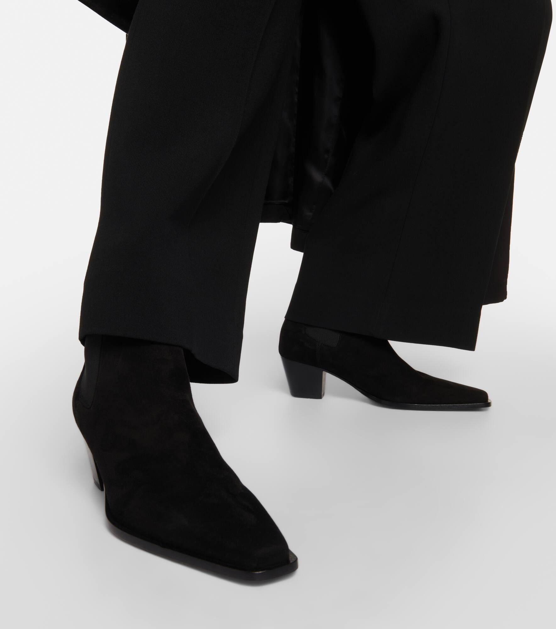 The City suede ankle boots - 4