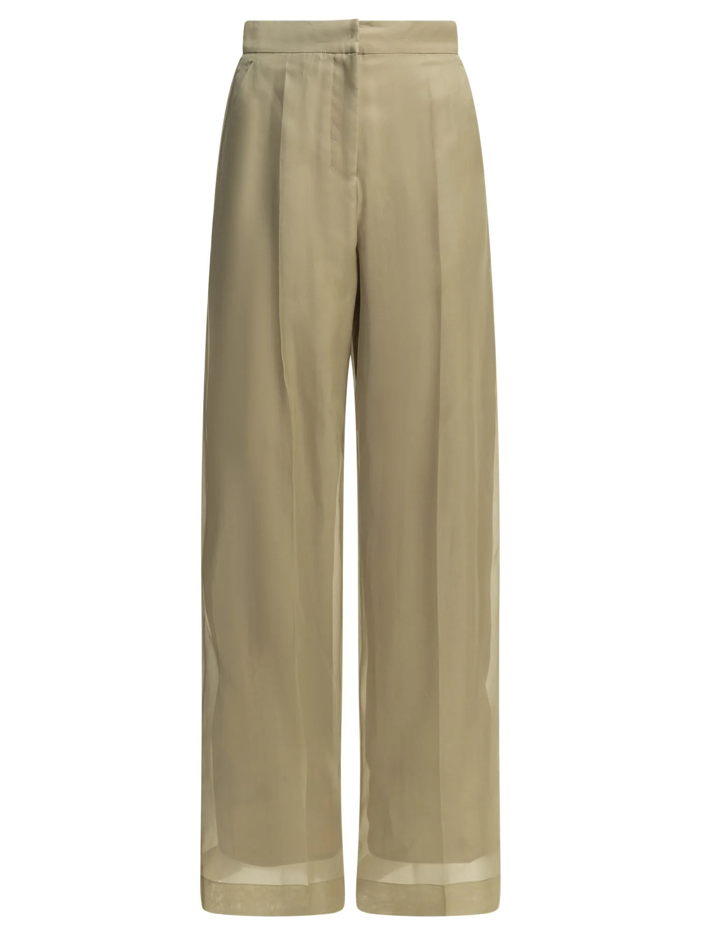 Max Mara Pianoforte Silk Tailored Pants - 1