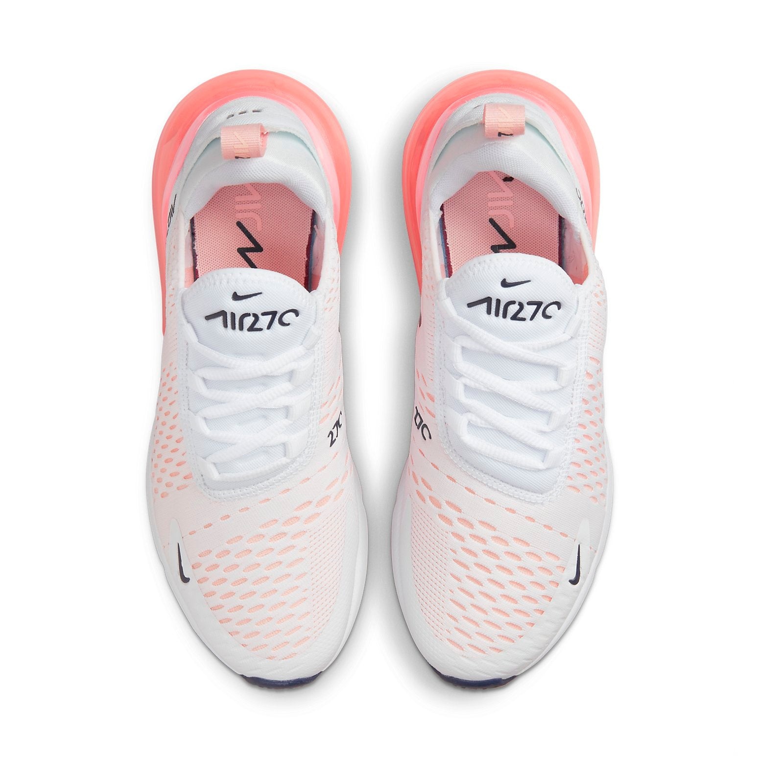 (WMNS) Nike Air Max 270 'White Bleached Coral' AH6789-110 - 4