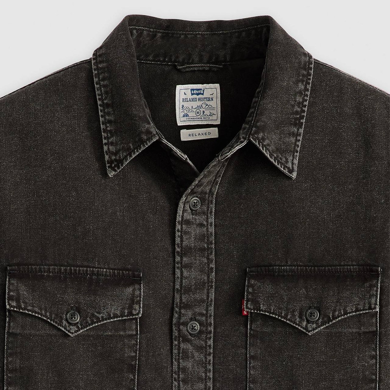 RELAXED FIT WESTERN SHIRT 6