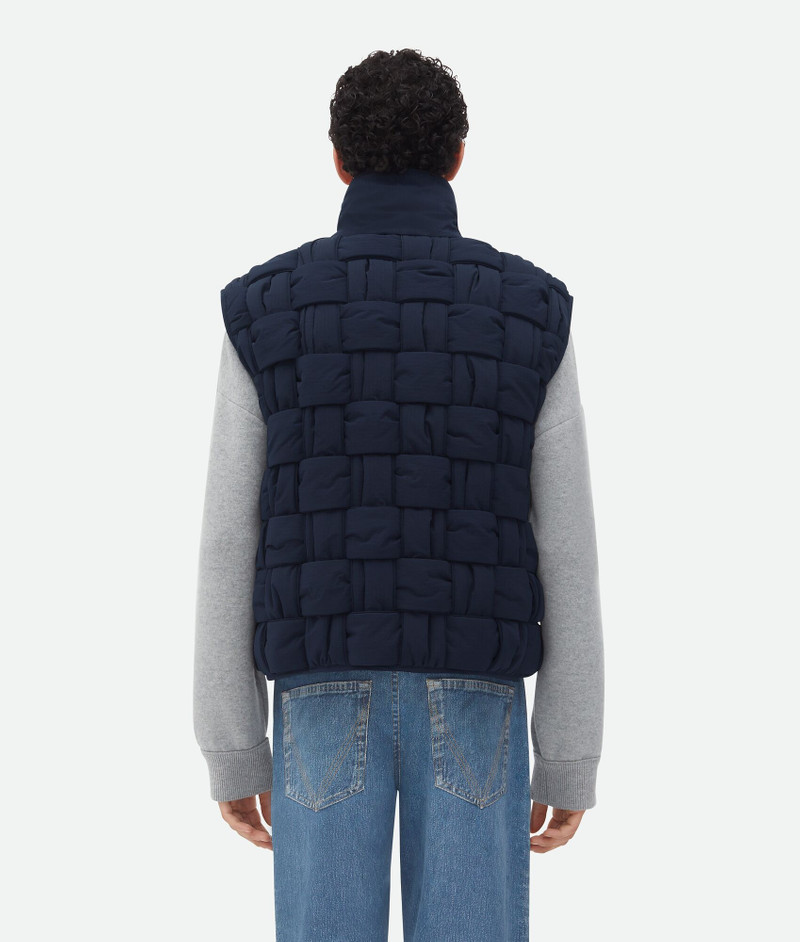 Tech Nylon Intrecciato Gilet 3