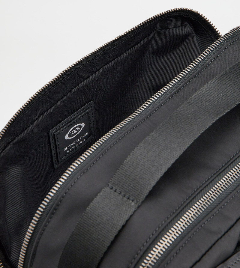 POUCH IN FABRIC - BLACK 6