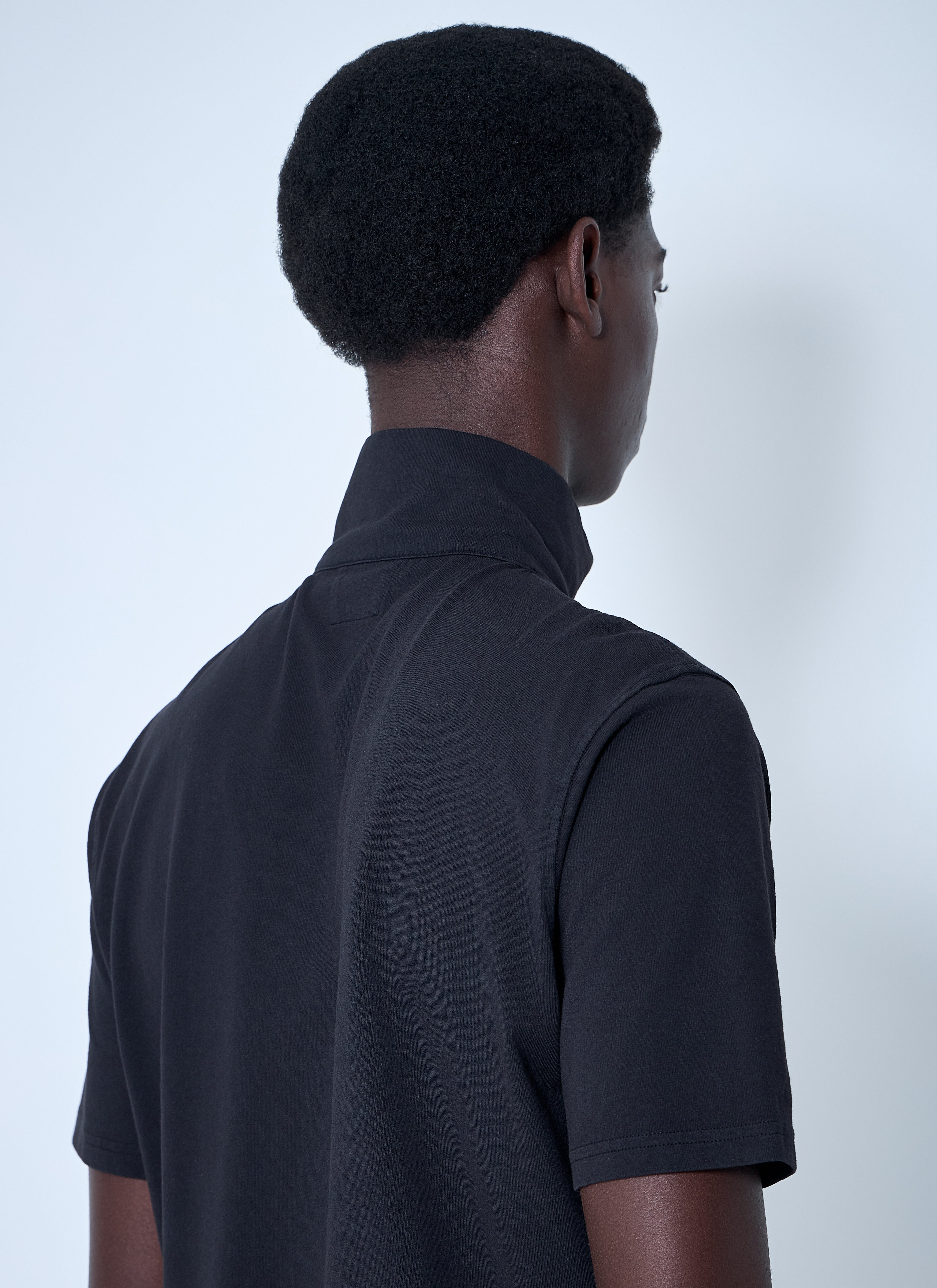 C.P. Company Men 1020 Half-Zip Polo Shirt - 6