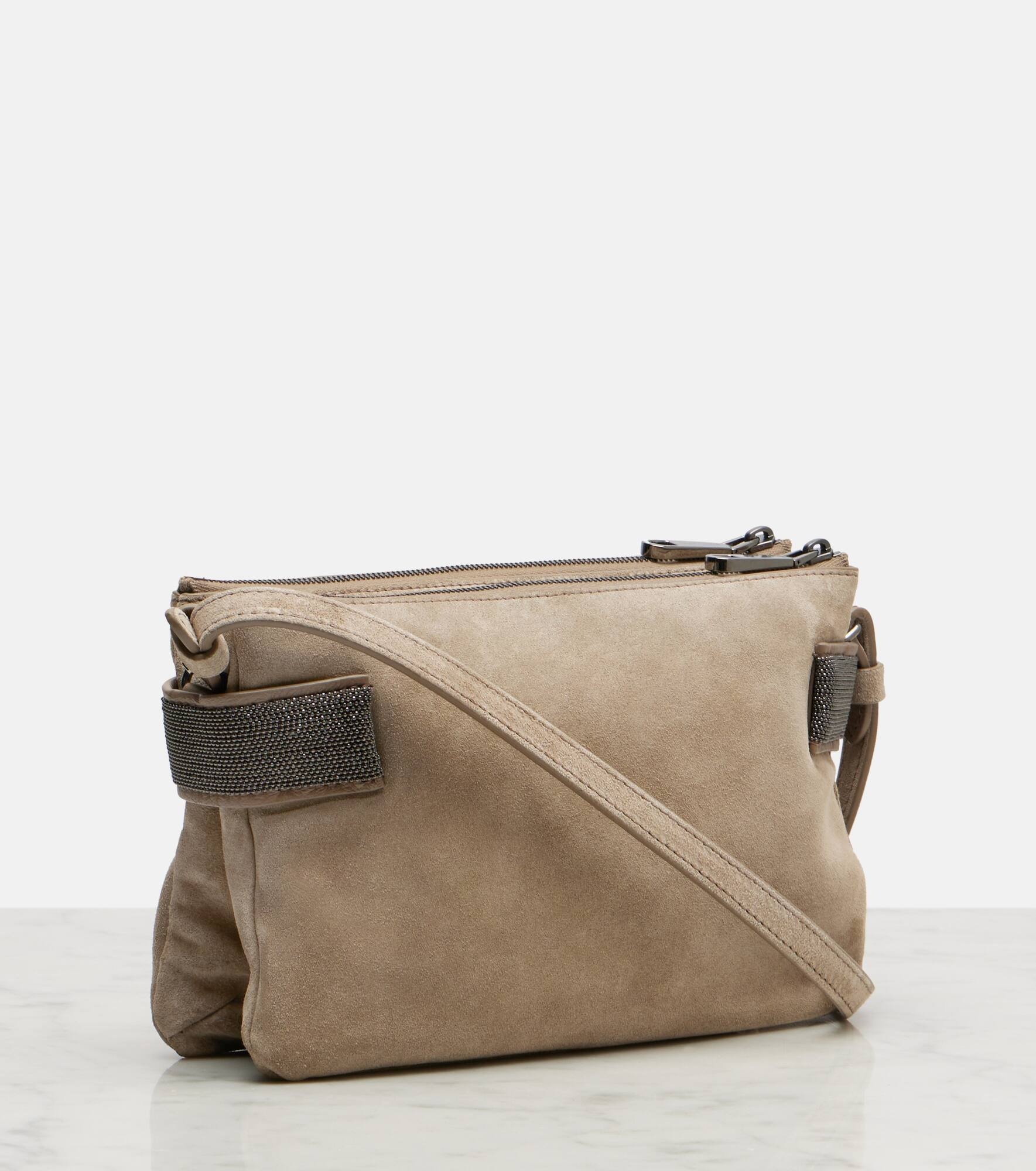 Essence Monili Small suede shoulder bag - 4