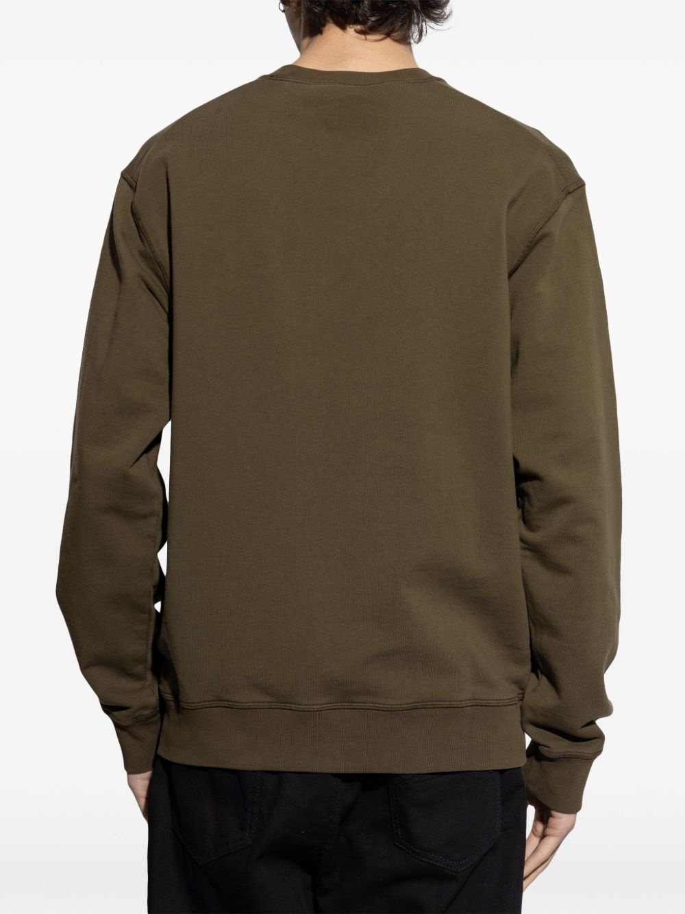 logo-appliqué sweatshirt - 4