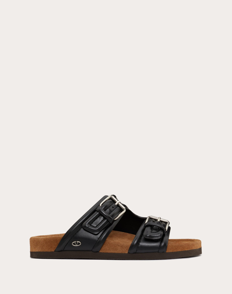 FUSSFRIEND CALFSKIN LEATHER SLIDE SANDAL 1