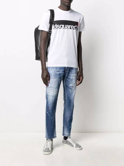 DSQUARED2 logo-print short-sleeve T-shirt outlook