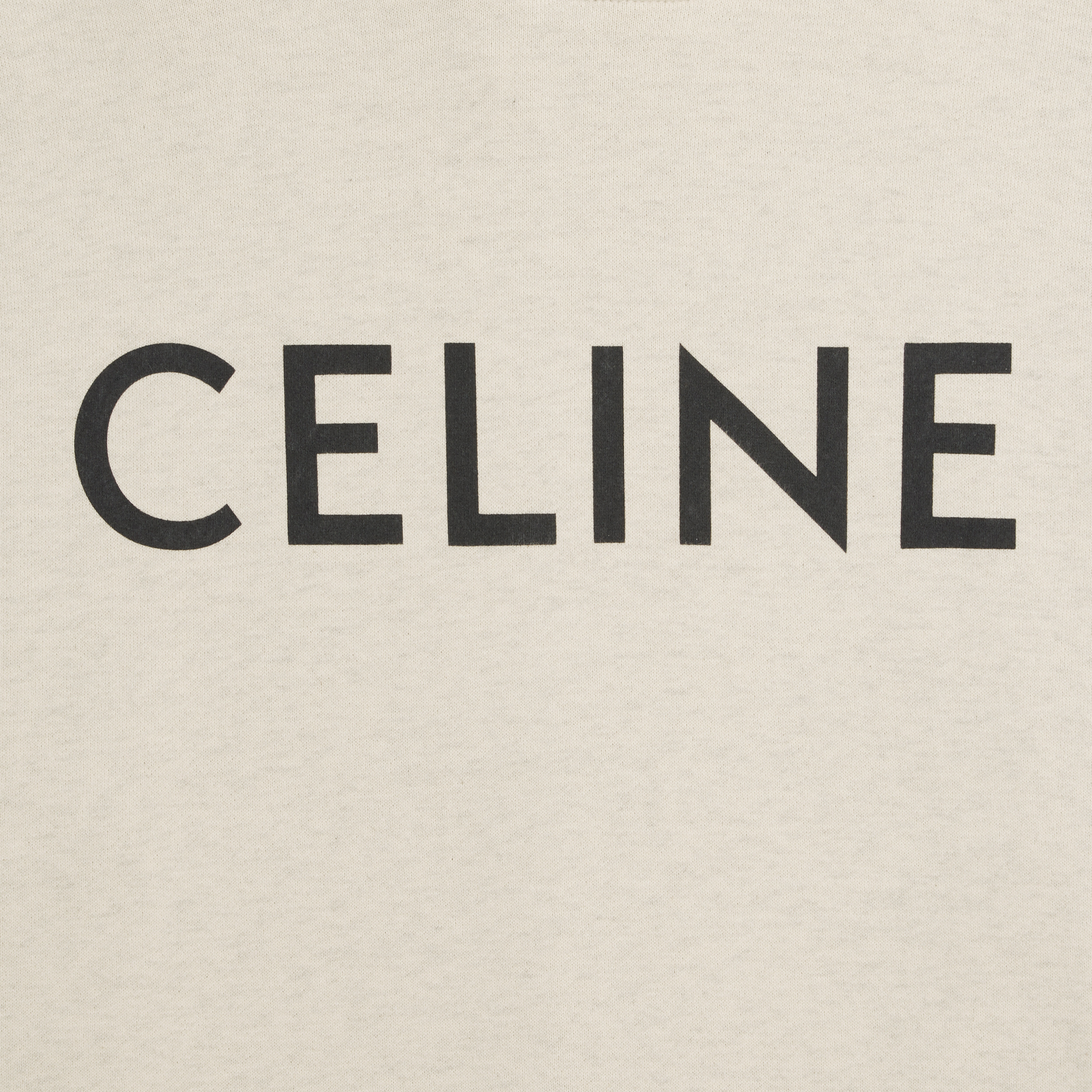 celine loose hoodie in COTTON FLEECE - 4