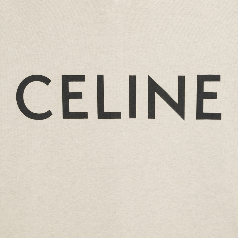 celine loose hoodie in COTTON FLEECE 4