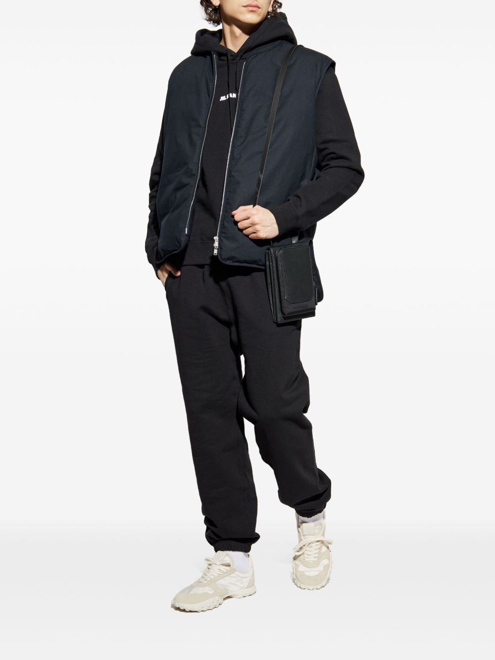 cotton track pants - 2