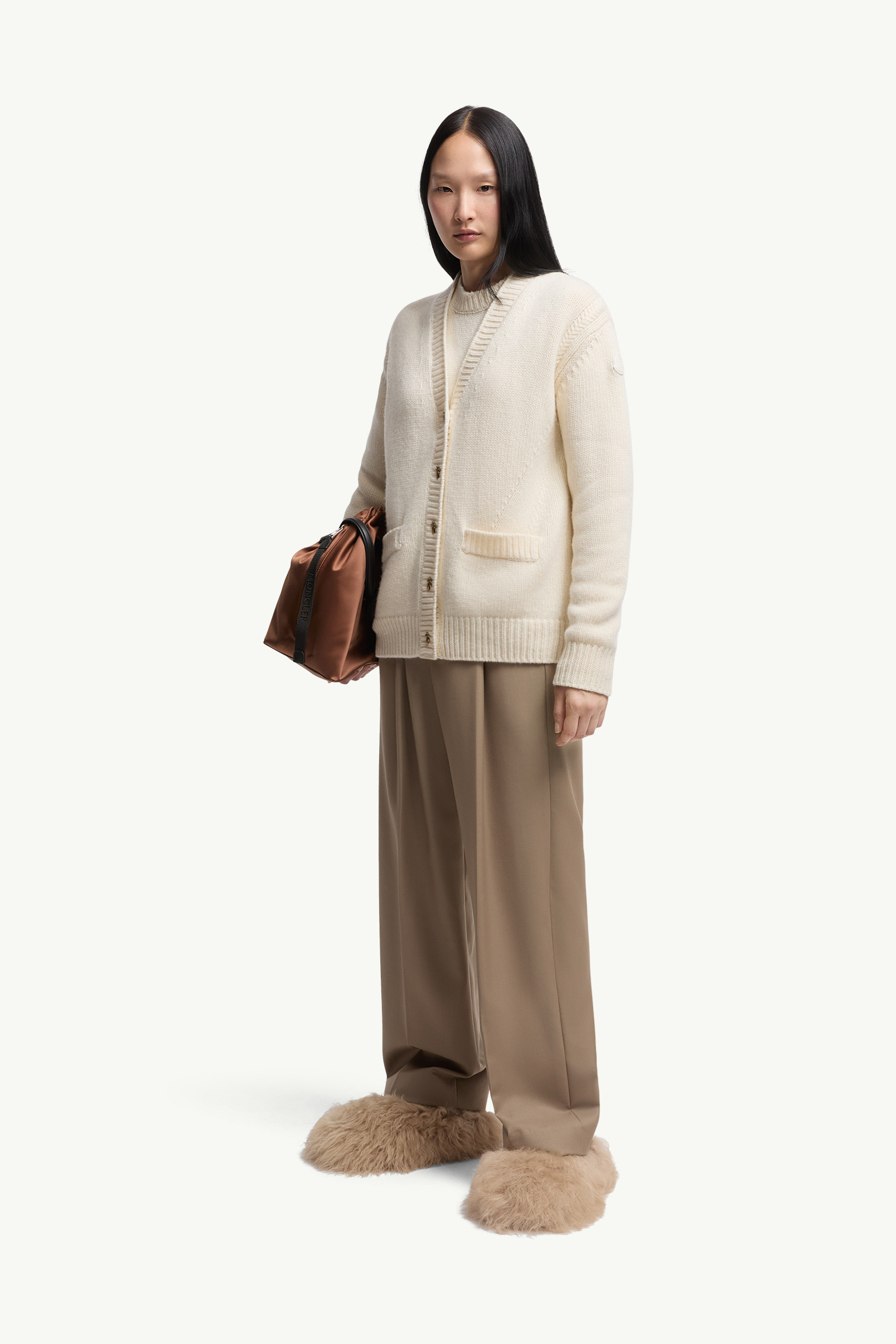 Wool & Cashmere V-Neck Cardigan - 2