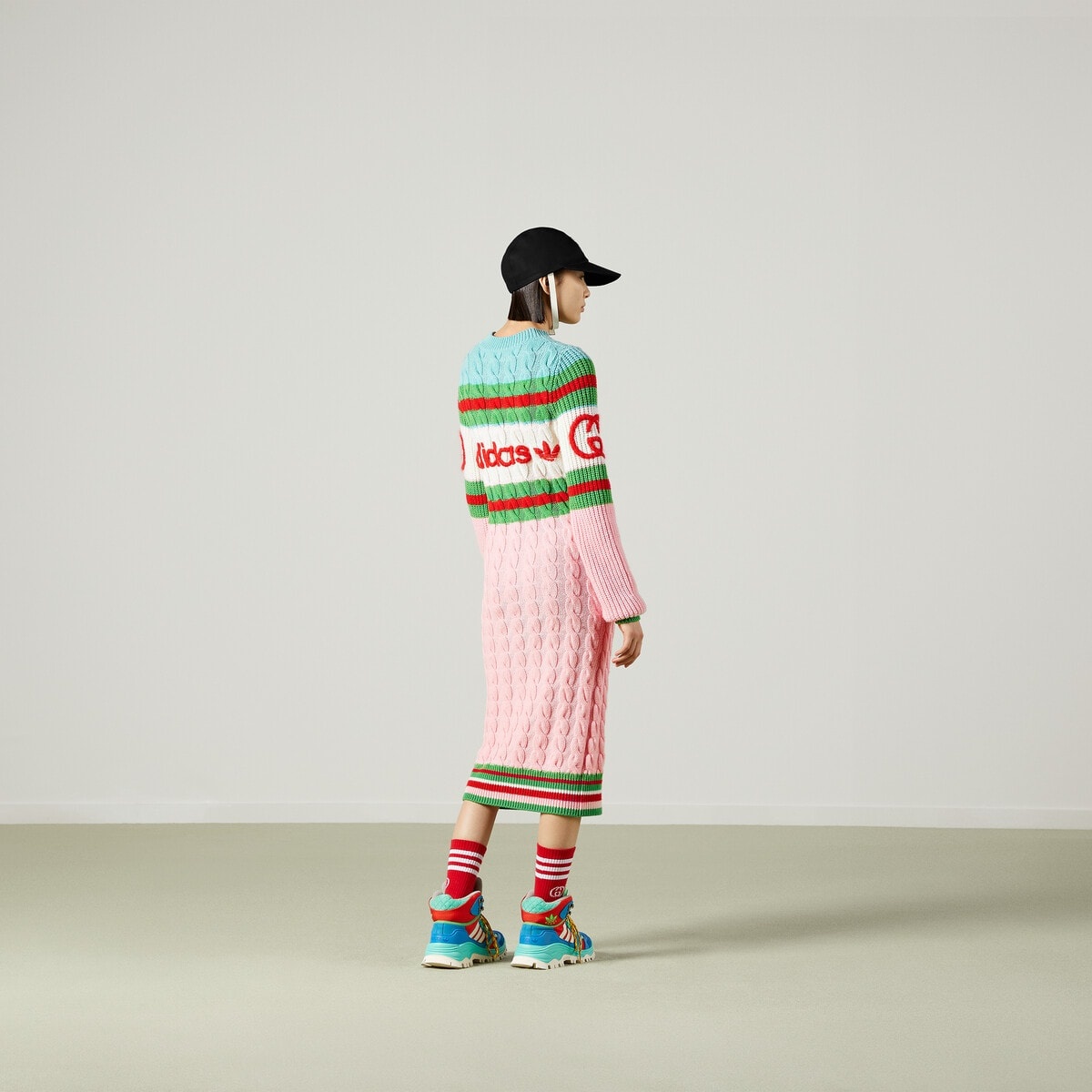adidas x Gucci wool dress - 7