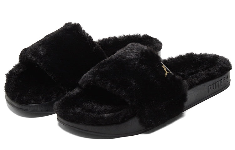 (WMNS) PUMA Leadcat 2.0 YLM 'Black Gold' 385803-01 - 4