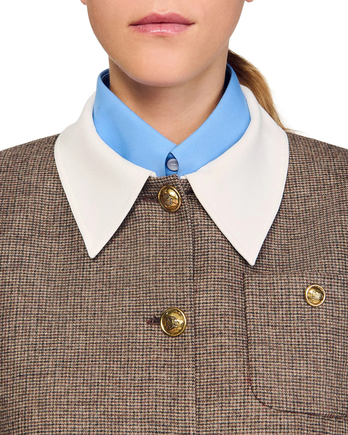 Houndstooth Suit Jacket - 5