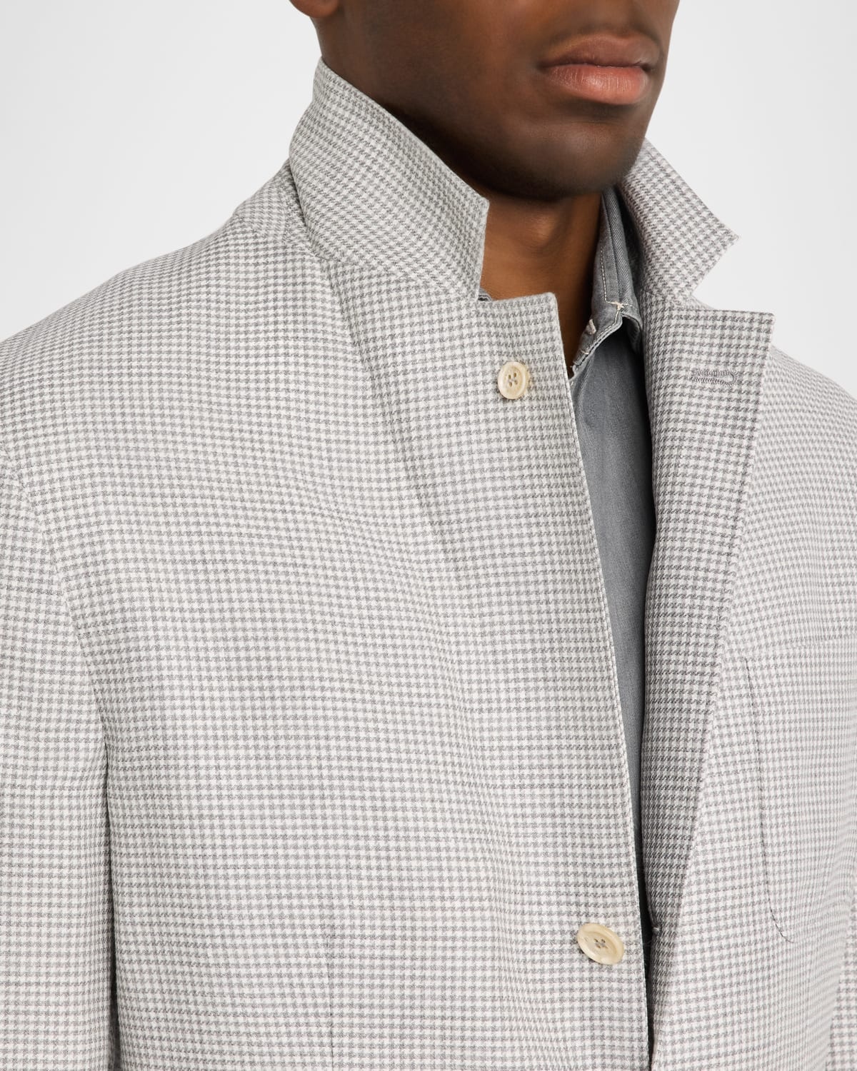 Men's Houndstooth Sport Coat - 6