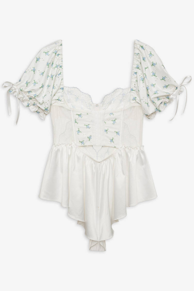 For Love & Lemons Budding Blossom Sleep Romper outlook