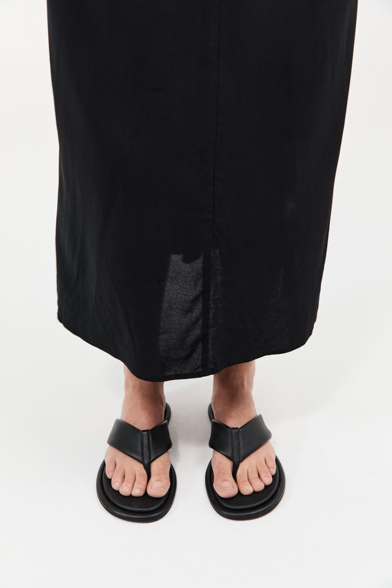 Soft Thong Slide - Black 4