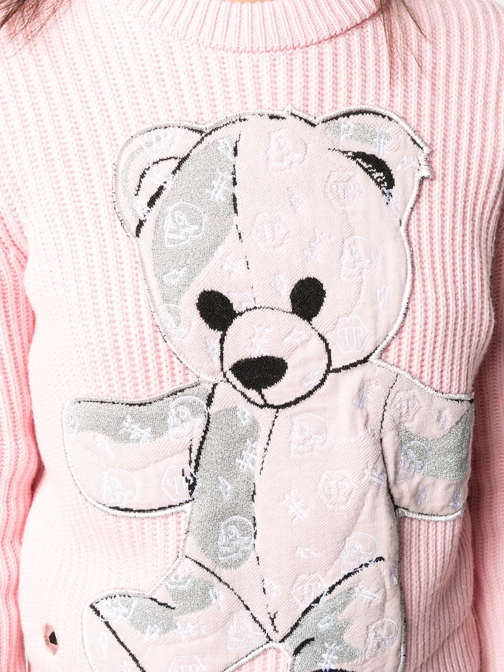 Teddy Bear crew neck jumper - 5