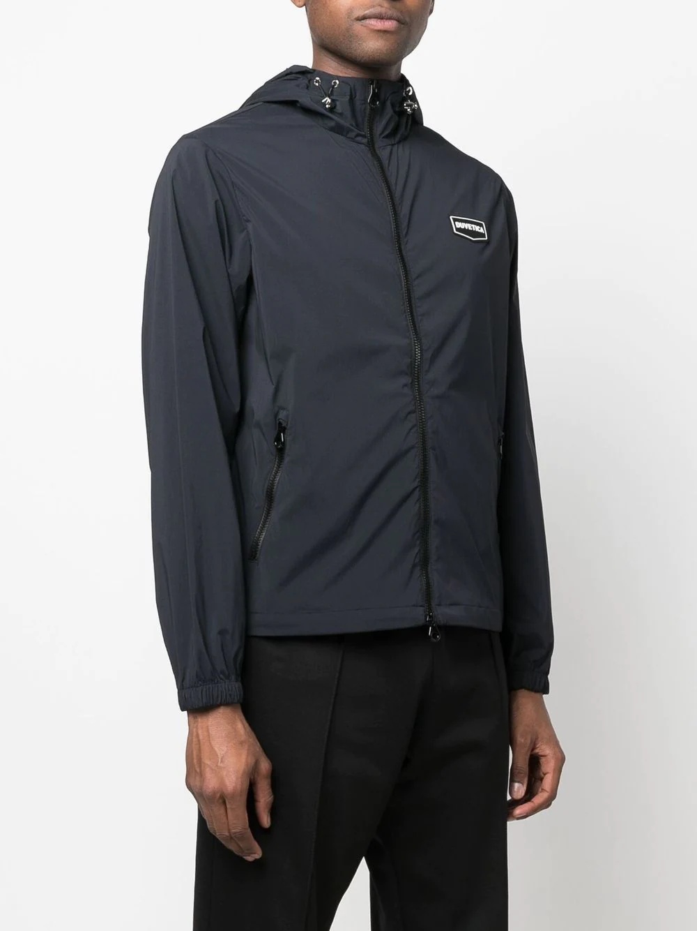 Falcucci logo-patch windbreaker - 3