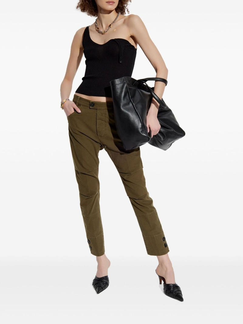 DSQUARED2 folded-panel trousers outlook