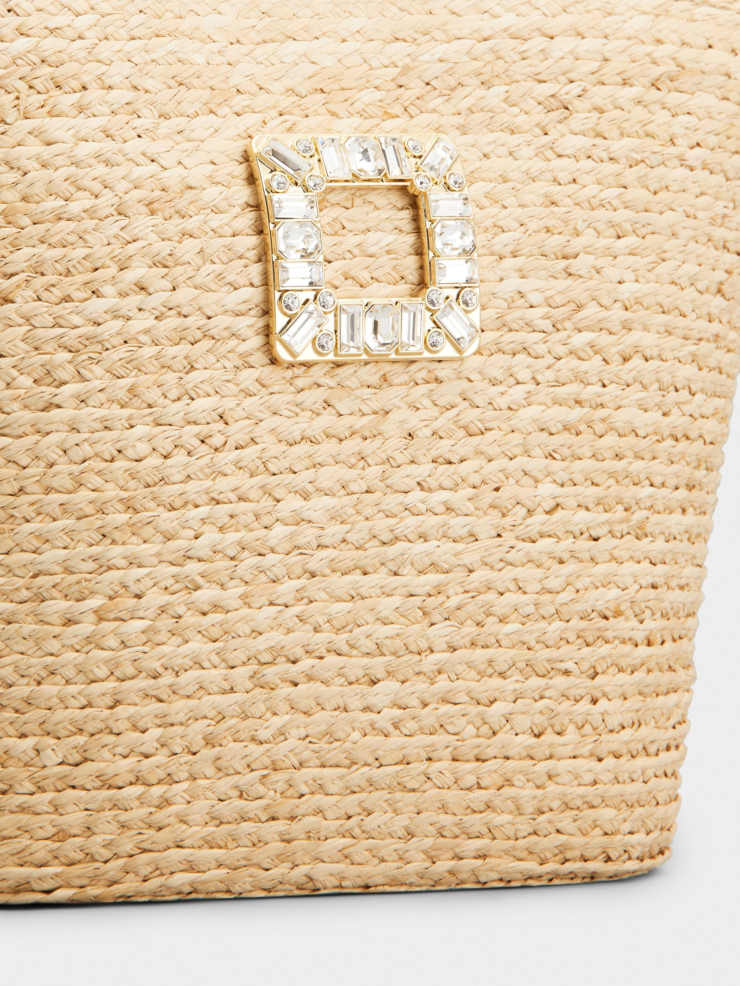Small Shopping Bag in raffia - 7