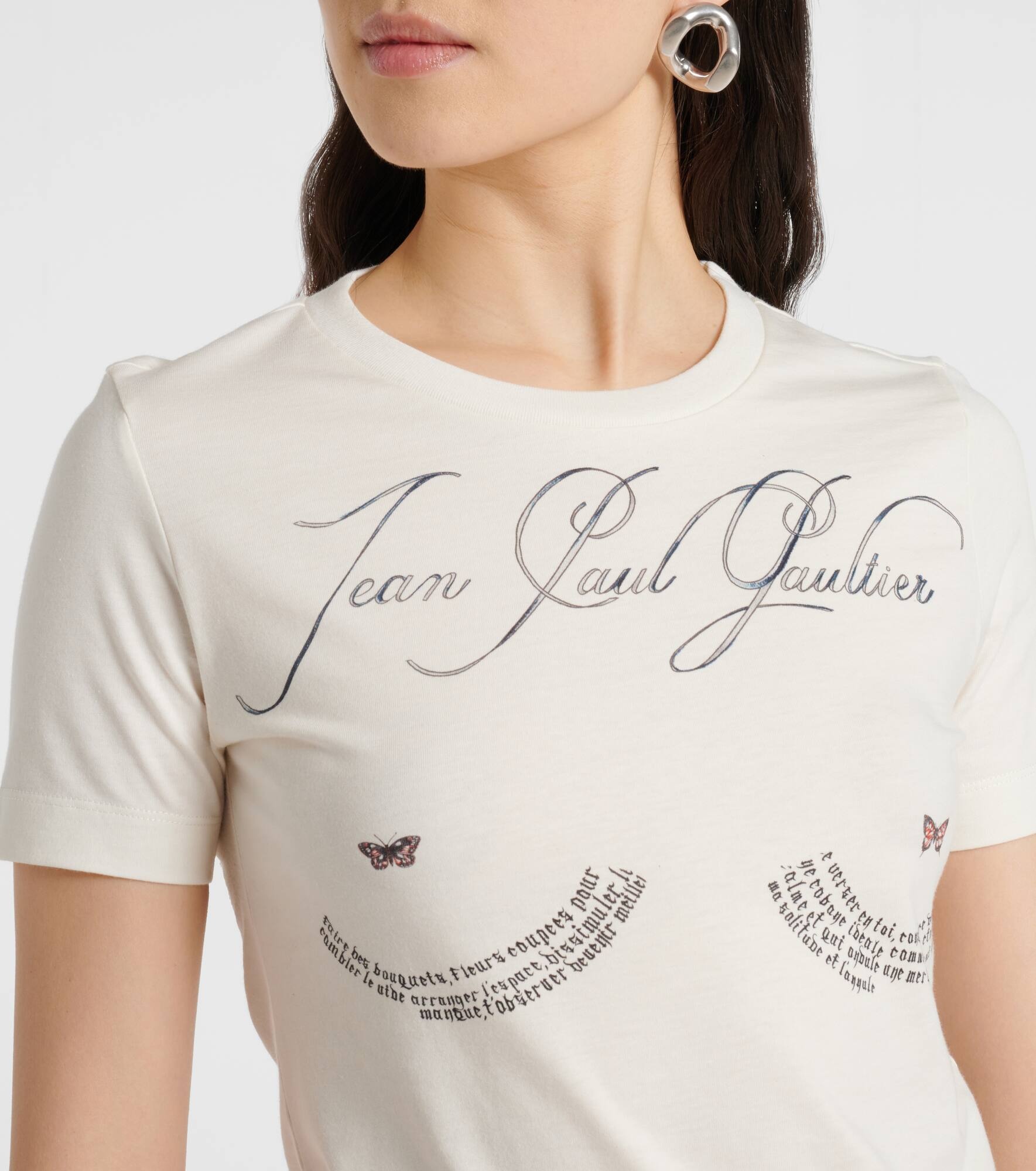 Logo printed cotton jersey t-shirt - 4