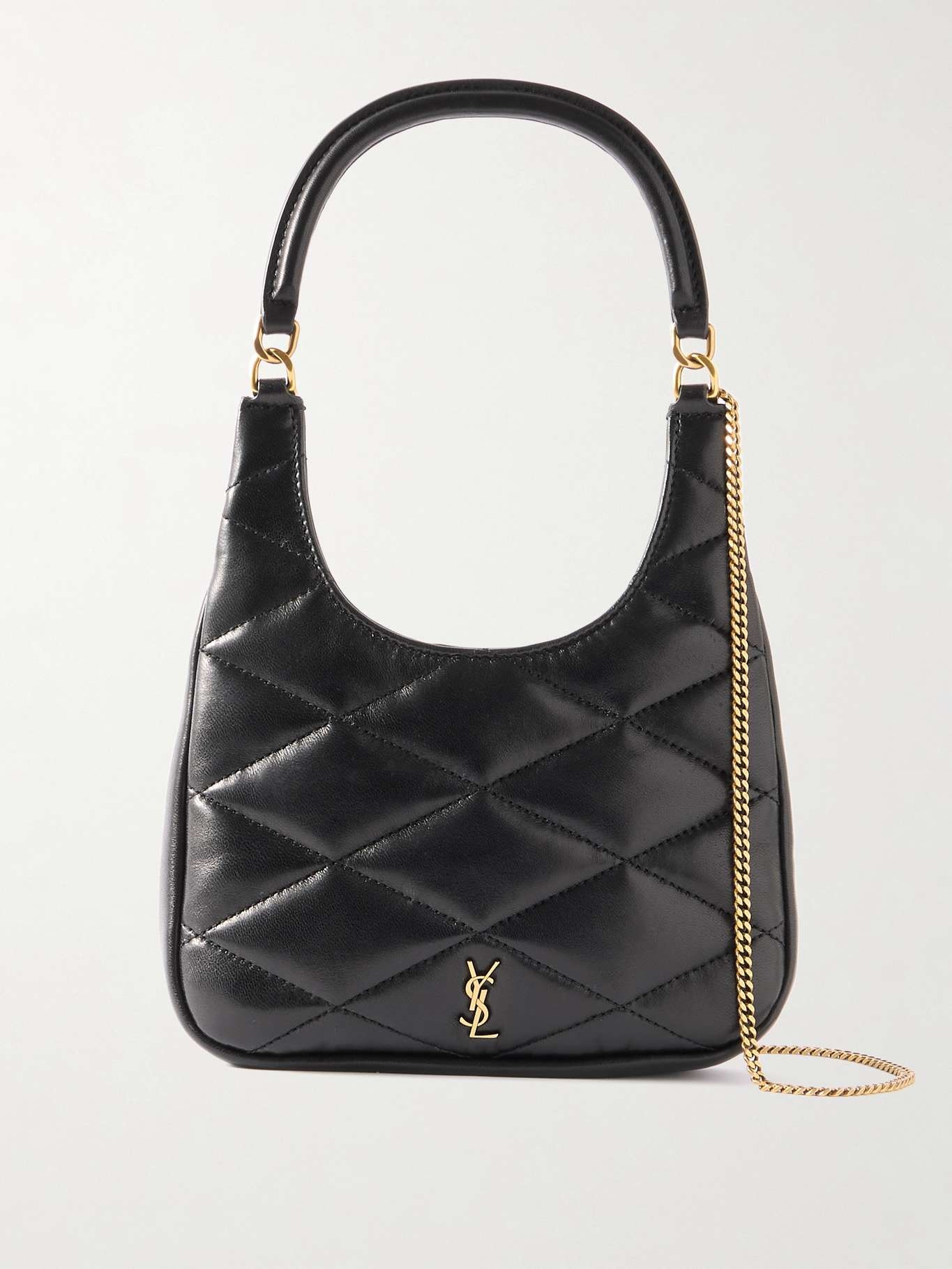 Sade mini quilted leather tote - 1