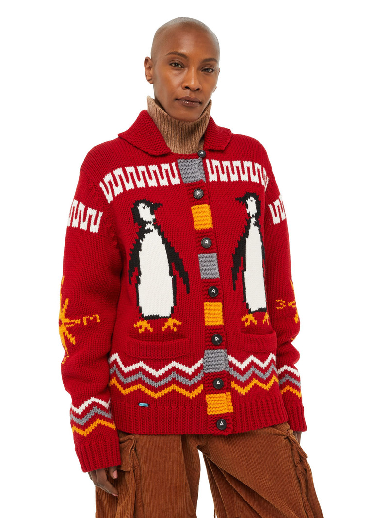 For The Love Of Penguins Cardigan 7