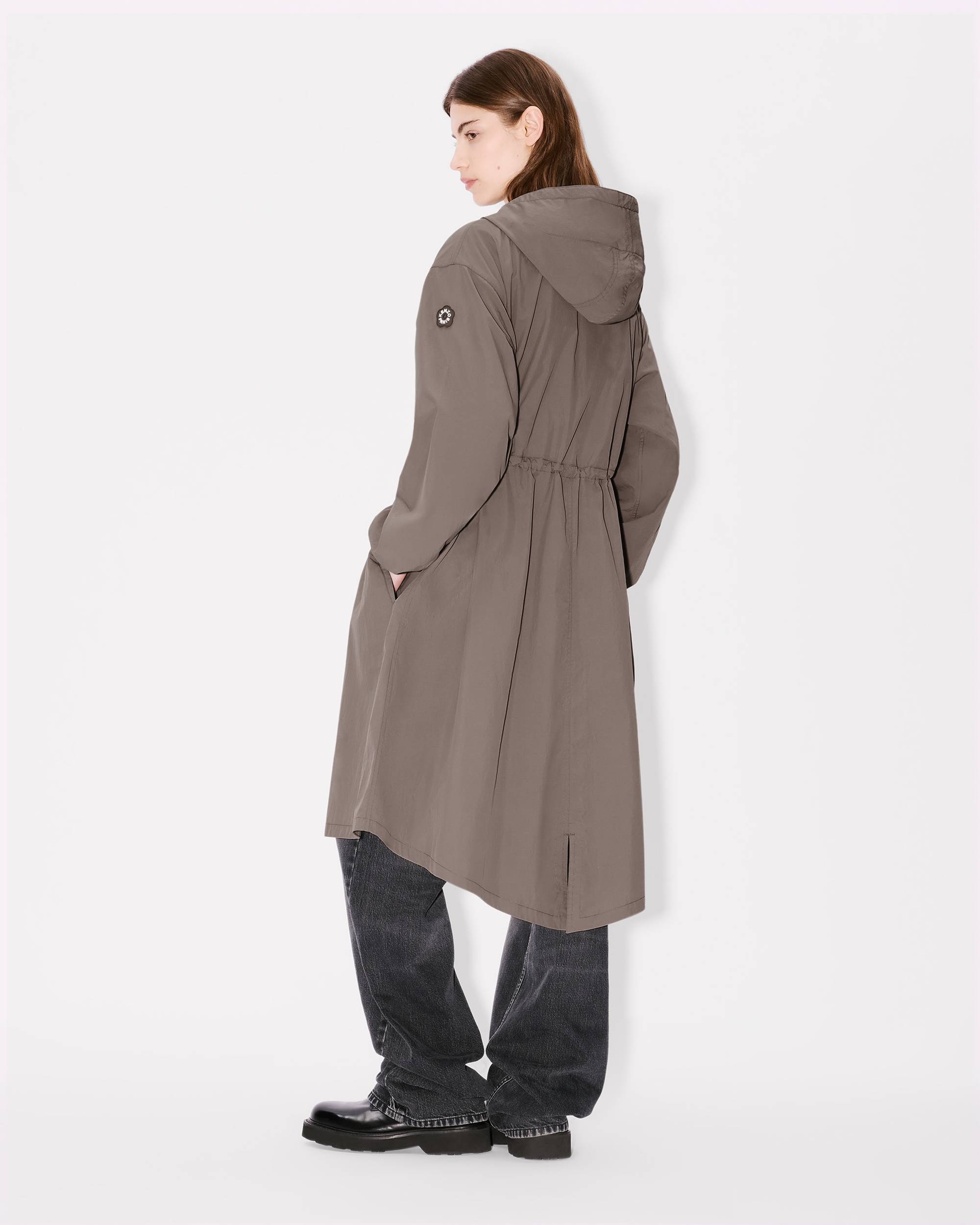 'Boke Flower 2.0' long windbreaker - 5