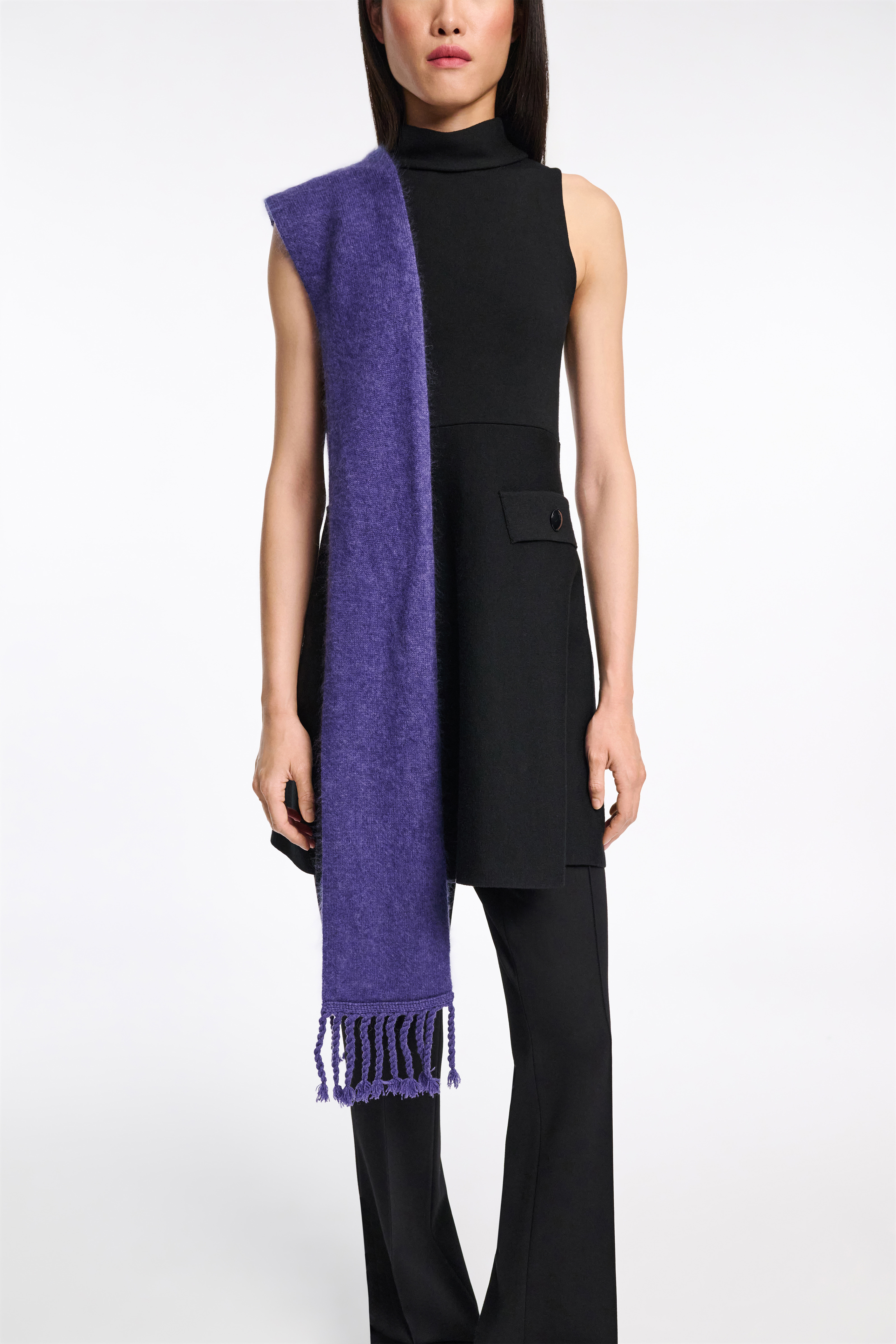 FLUFFY STATEMENT scarf - 3