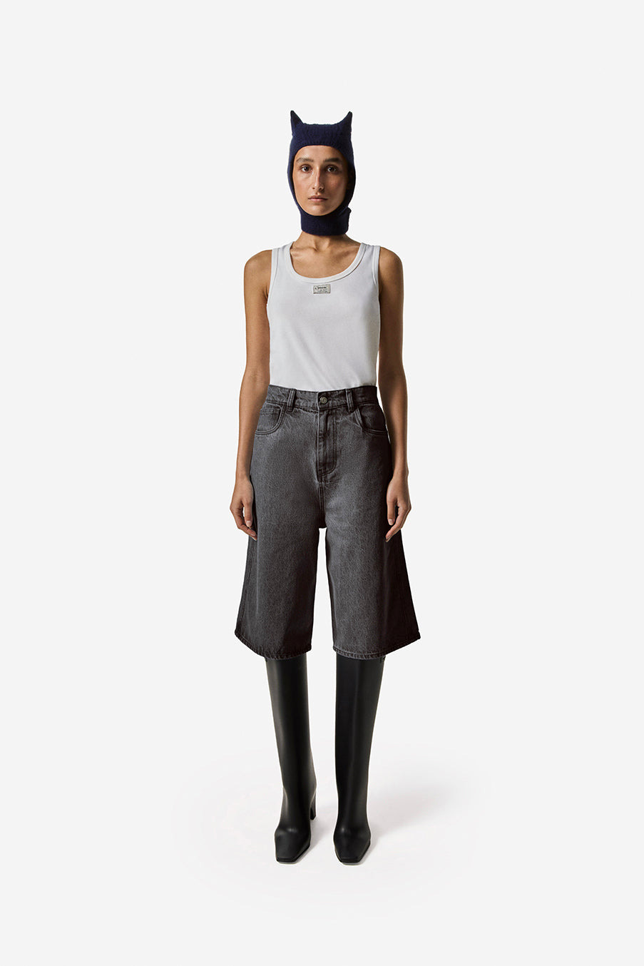 Bermuda Denim Pants - 2