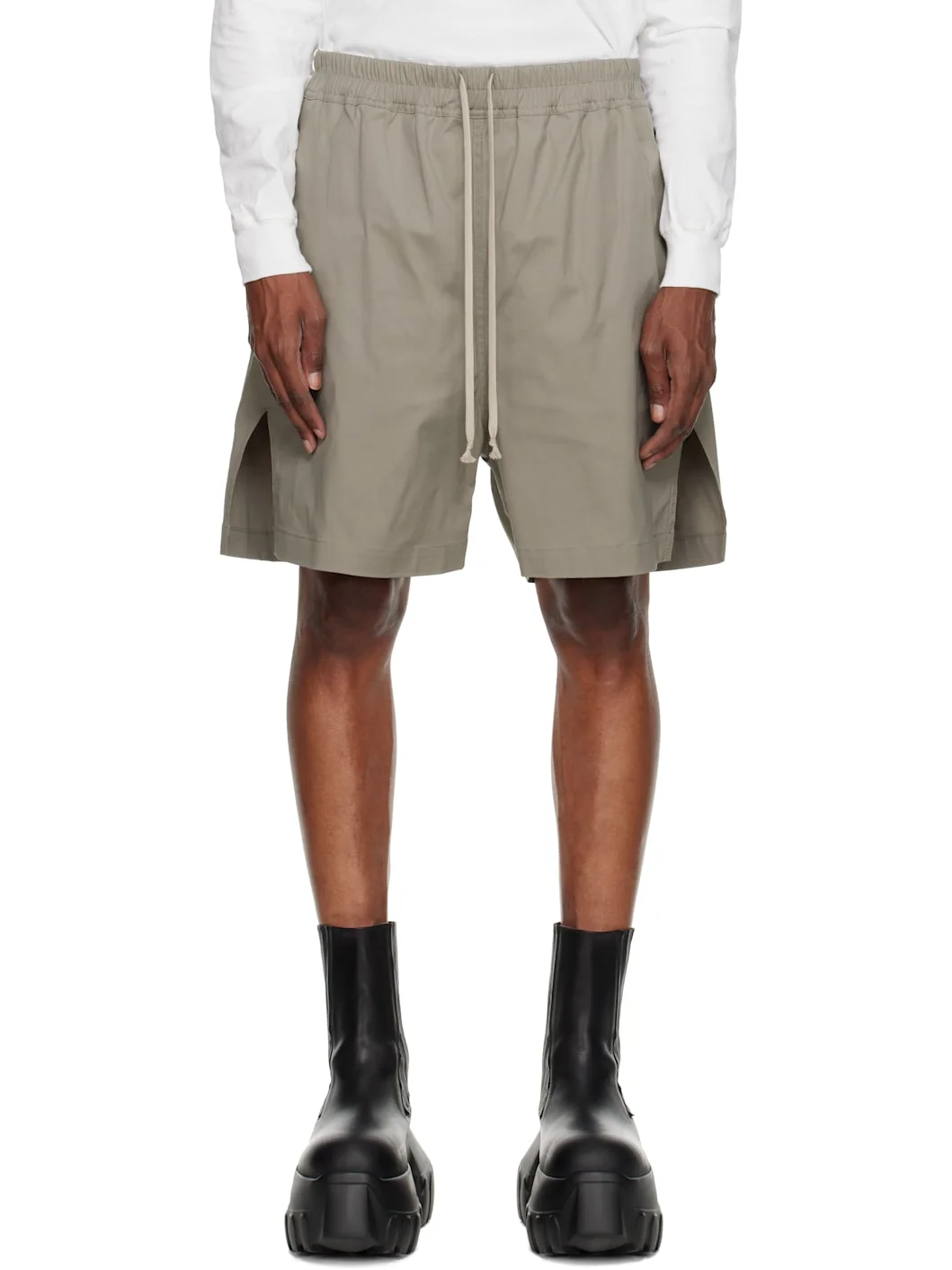 Taupe Tower Boxers Shorts - 1