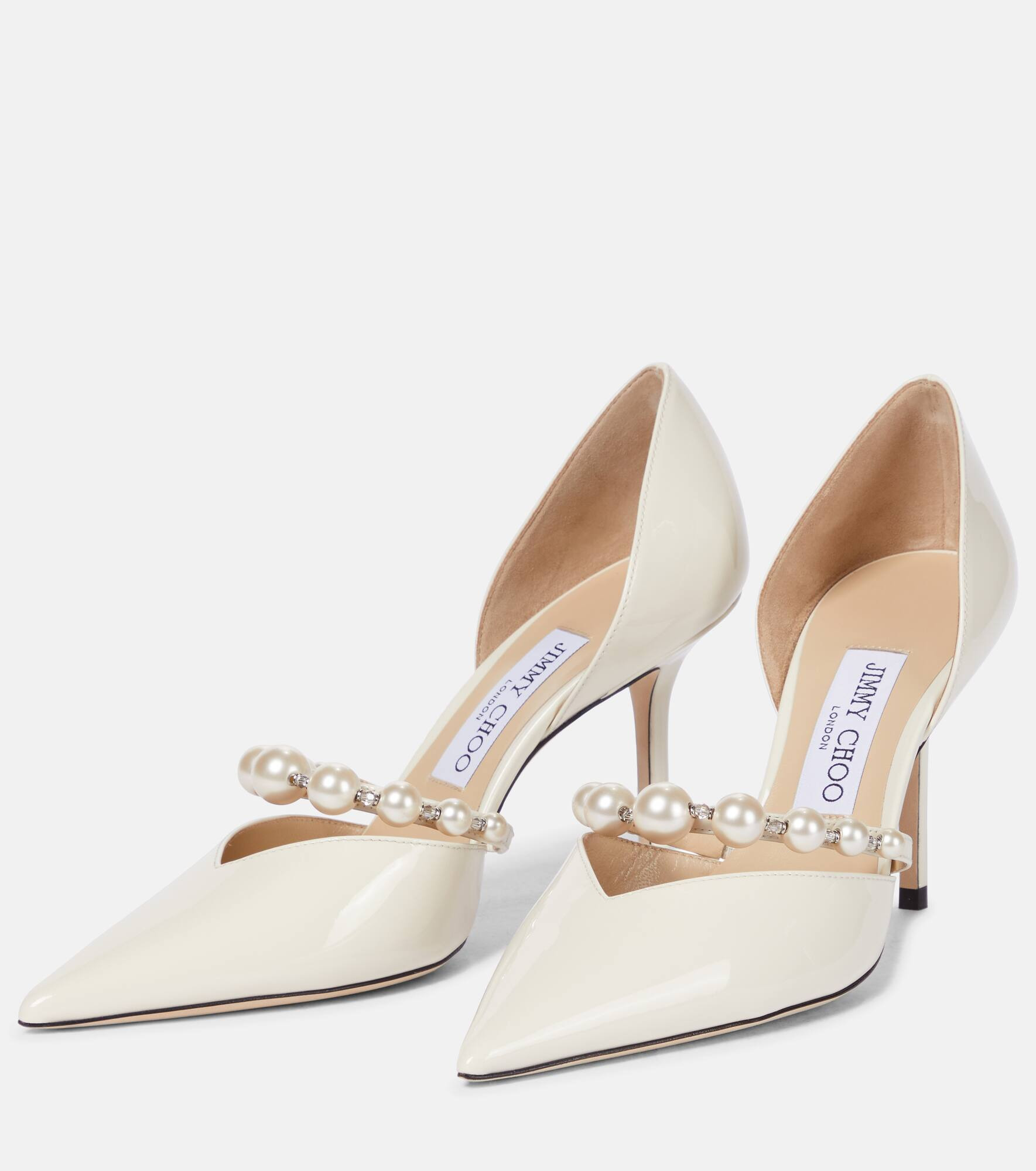 Aurelie 85 patent leather pumps - 4