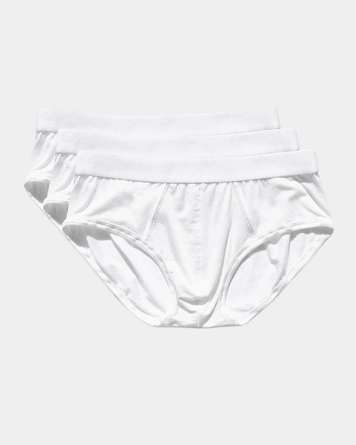 Men's Solid 3-Pack Y-Briefs - 1