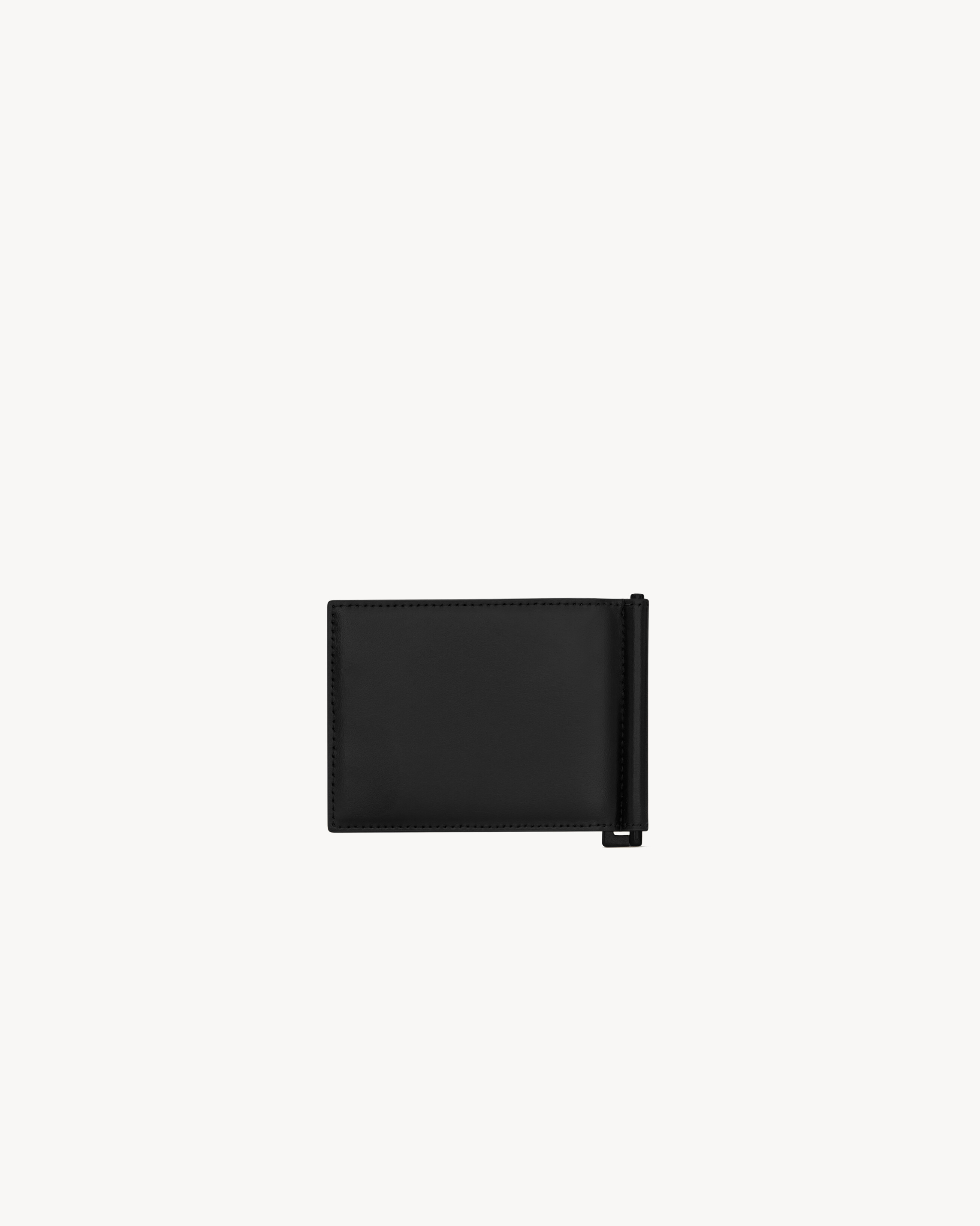 TINY CASSANDRE BILL CLIP WALLET IN MATTE LEATHER - 2