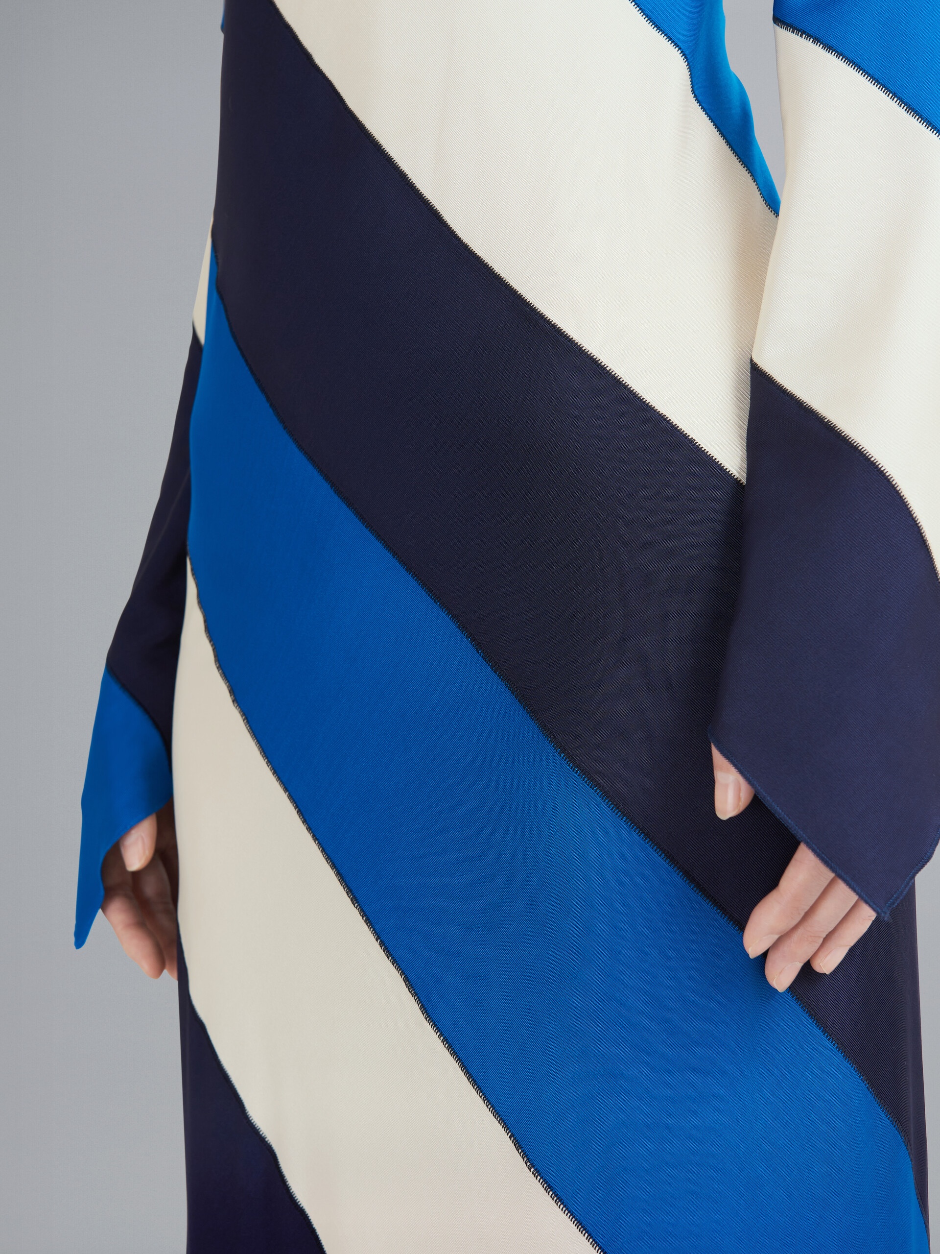 VISCOSE JERSEY LONG DRESS - 5