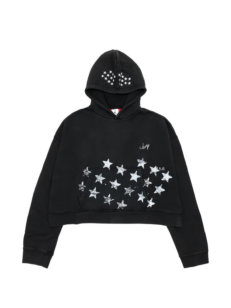 star-print hoodie 1