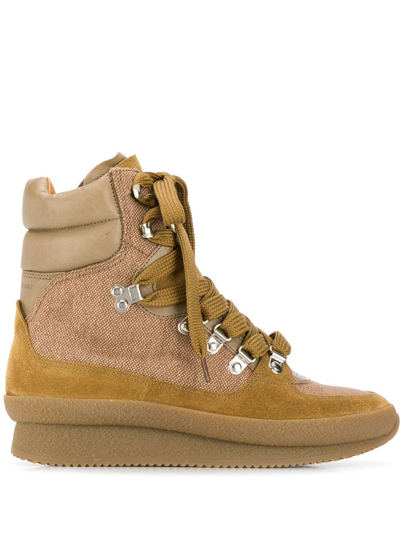 chunky lace-up boots 1