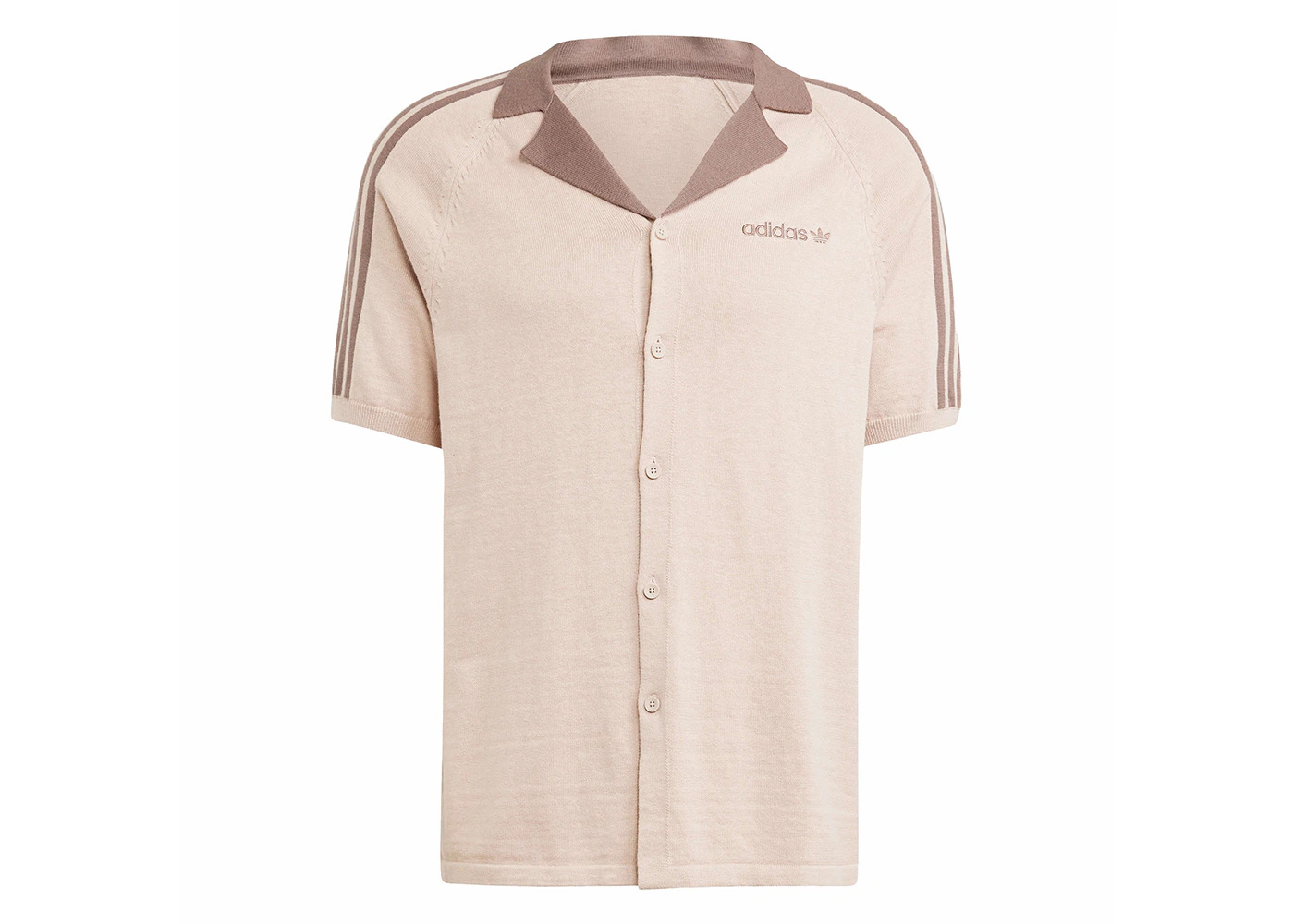 adidas Premium Knitted Tee Wonder Taupe - 1