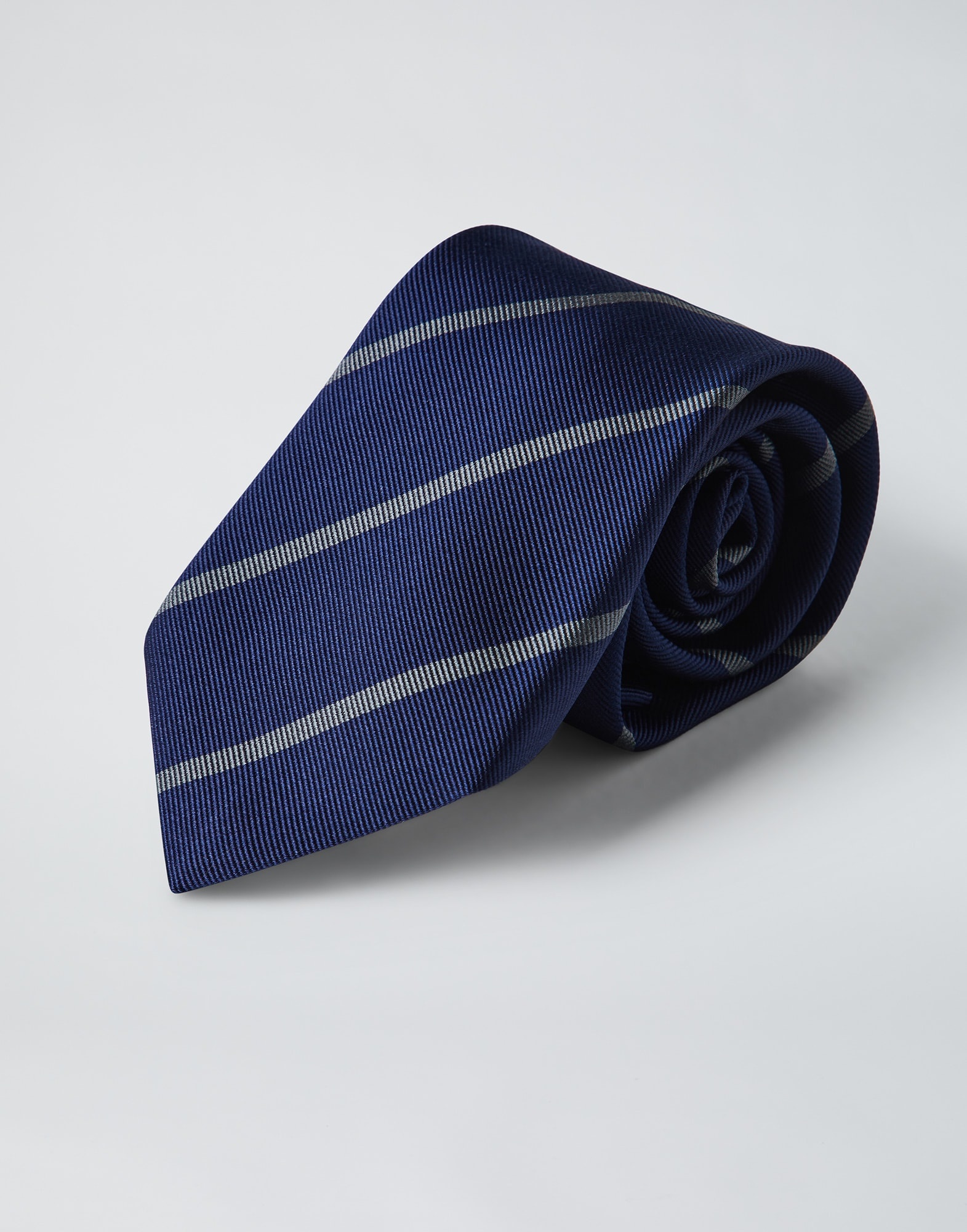 Striped silk twill tie - 2