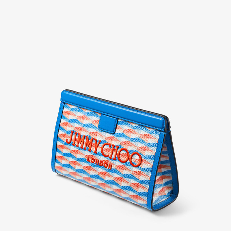 JIMMY CHOO Avenue Pouch
Sky Embroidered Fabric and Leather Pouch outlook
