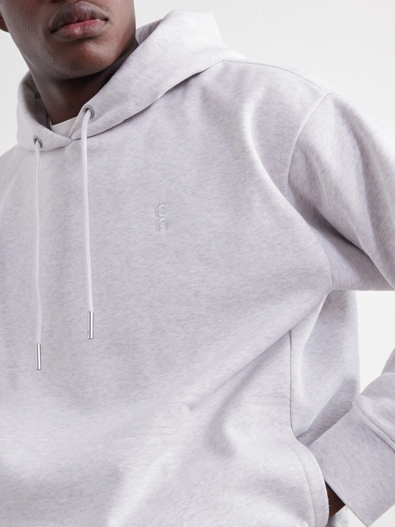 Club Collective Logo-Embroidered Cotton-Blend Jersey Hoodie 5