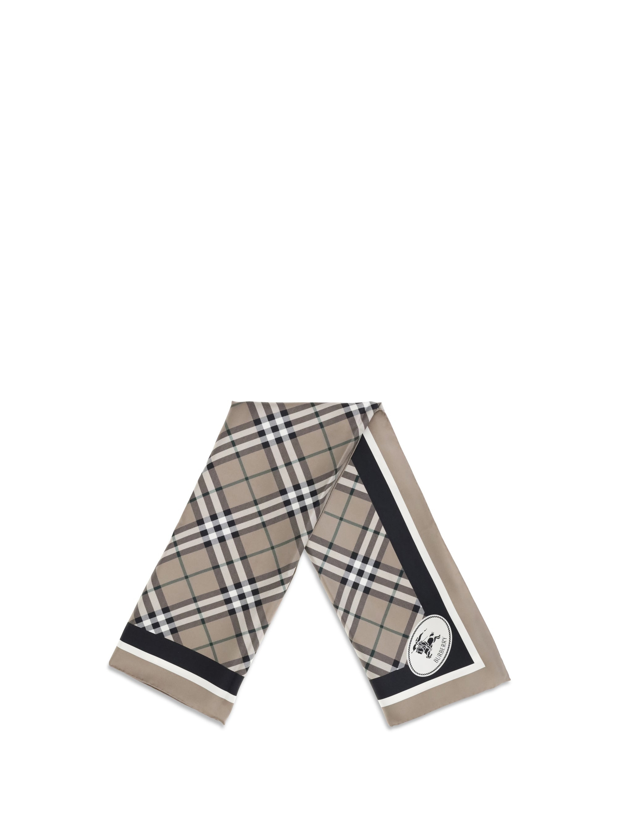 Burberry Men Silk Scarf - 2