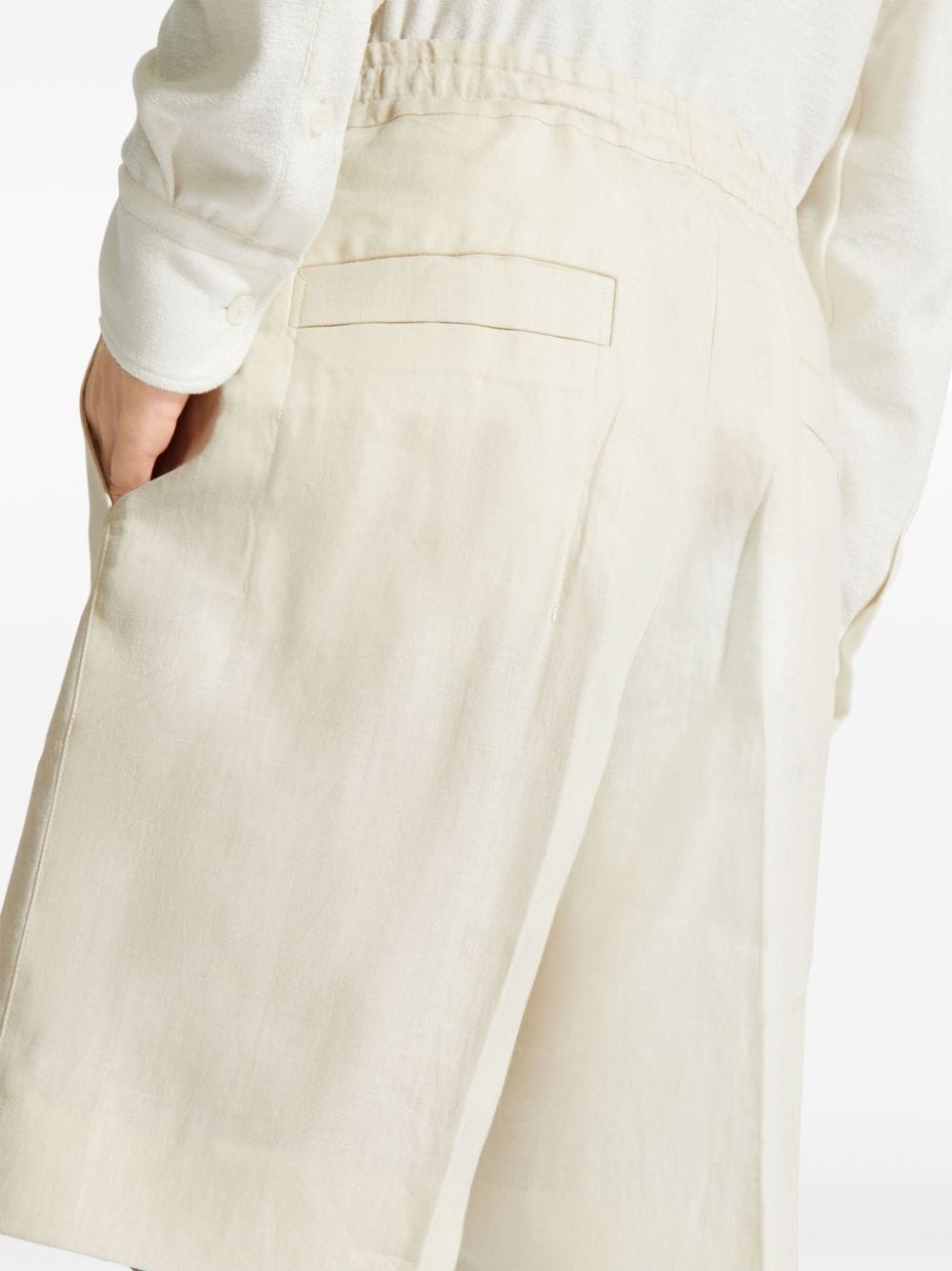 Oasi Lino linen shorts - 5