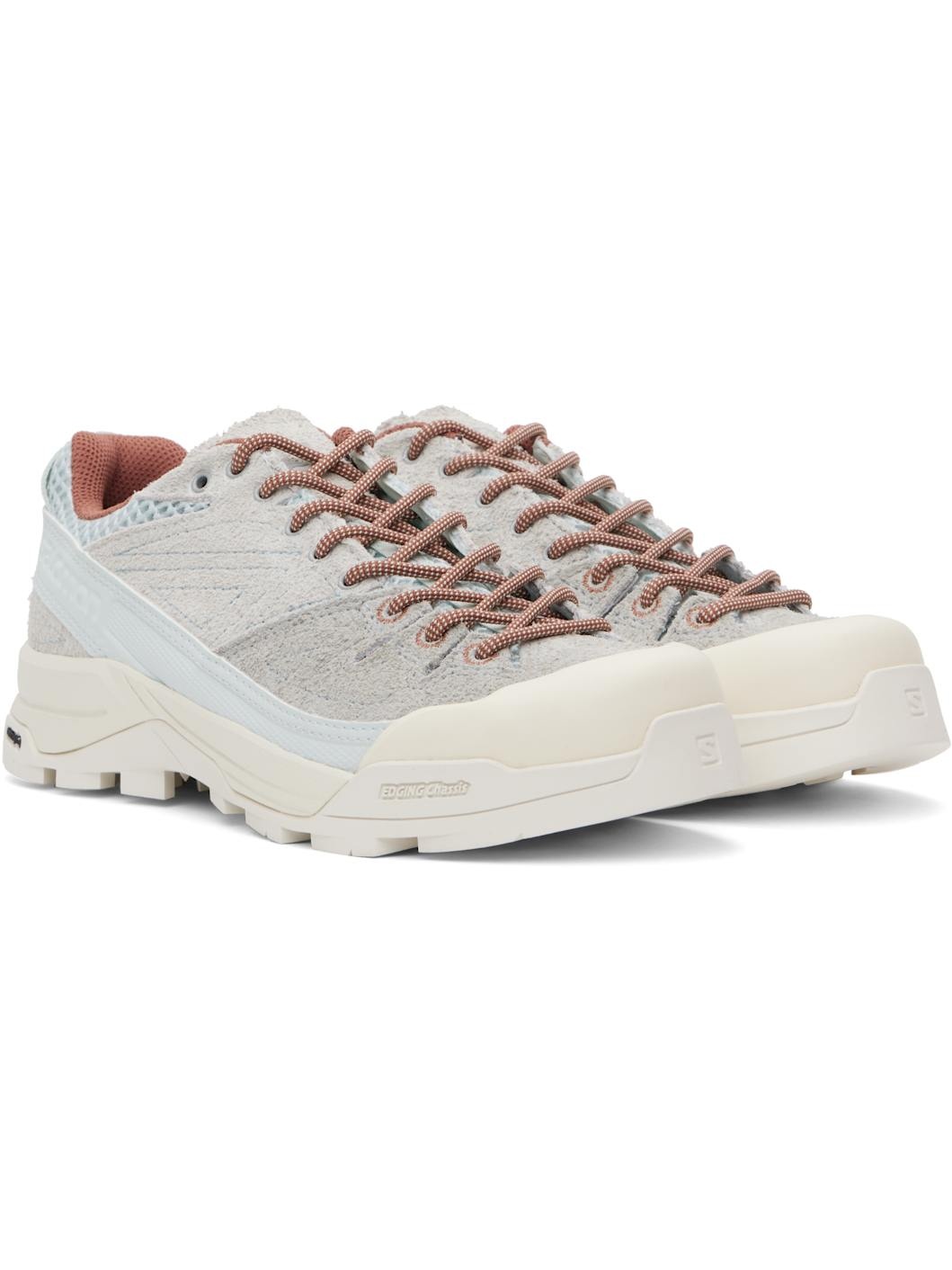 Gray X-ALP Suede Sneakers - 4