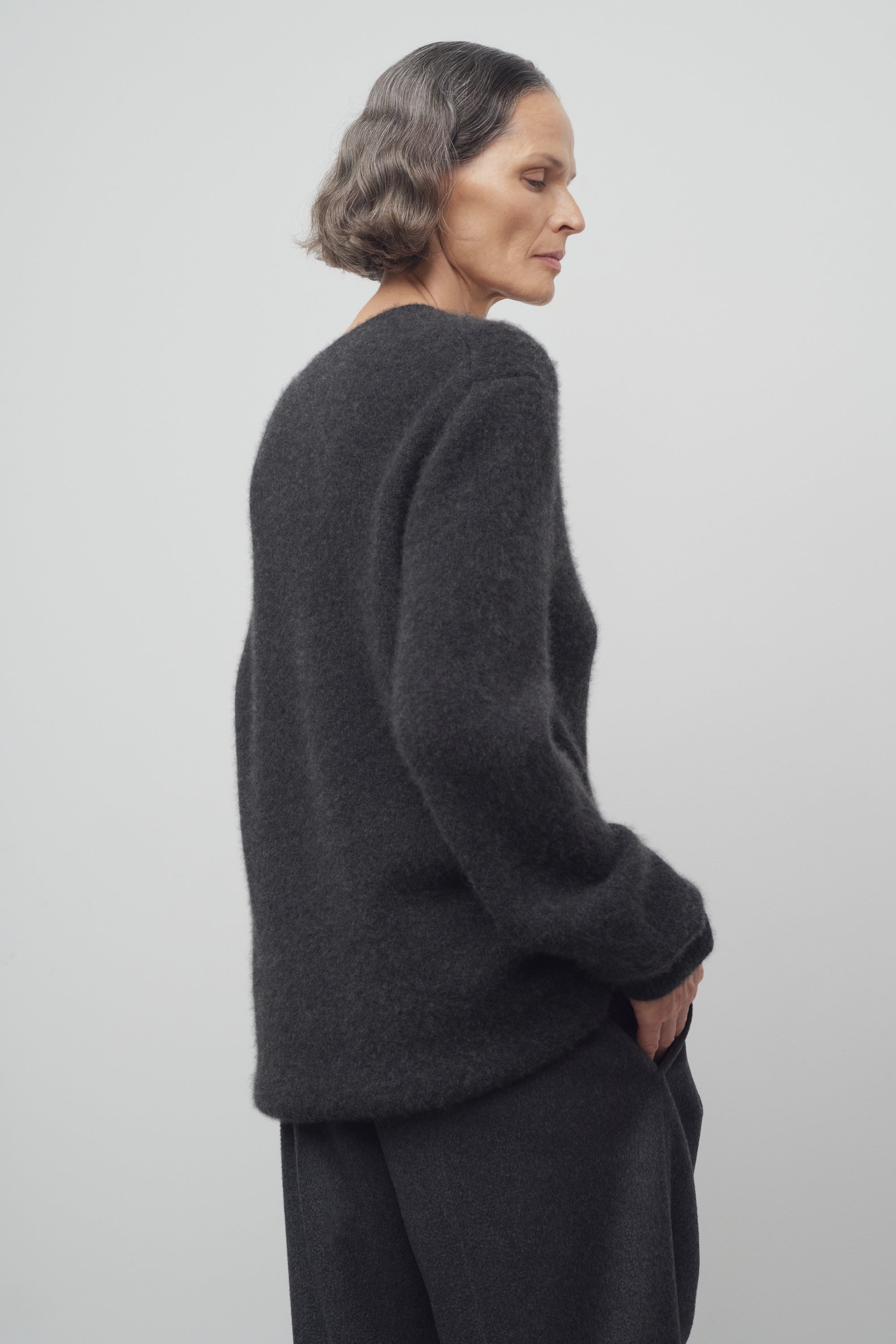 Idea Sweater in Cashmere and Silk - 5