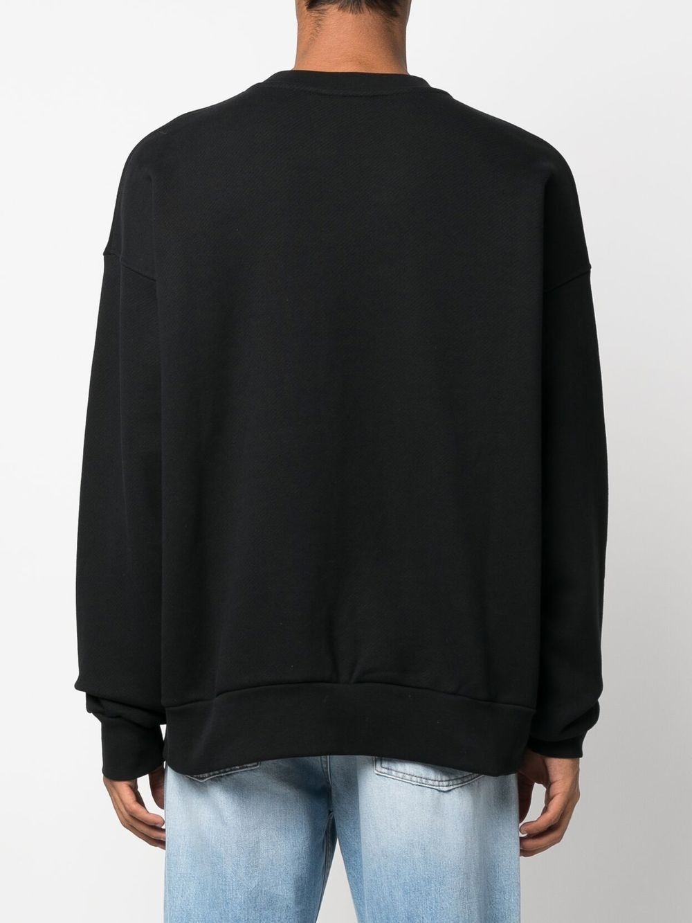 GRAPHIC-PRINT CREW NECK SWEATSHIRT - 4