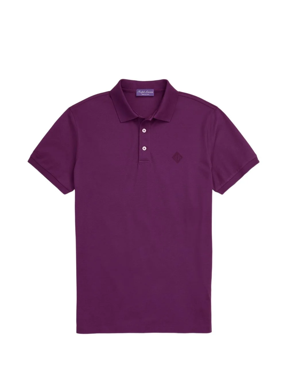 embroidered-logo piqué polo shirt - 1